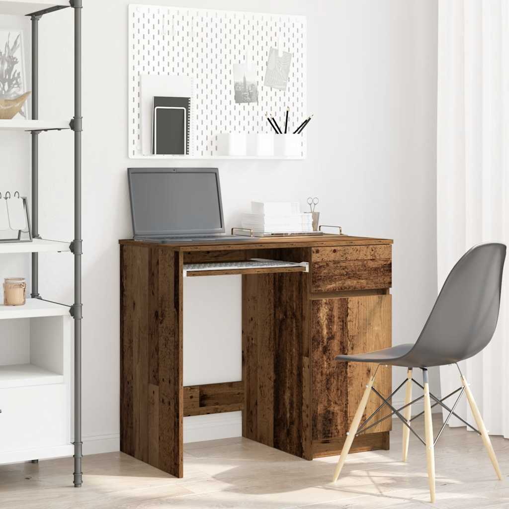 vidaXL Escritorio de madera vieja 86x49x76 cm Madera de ingeniería