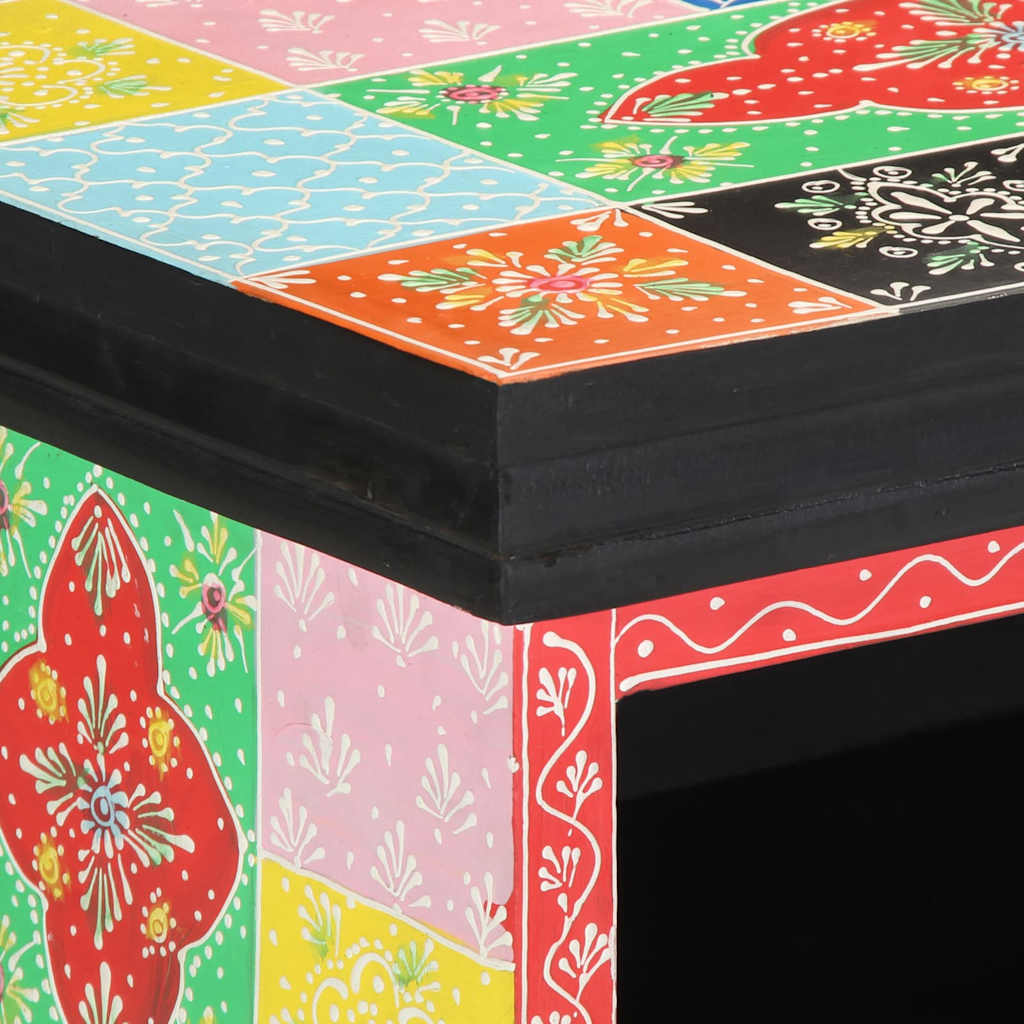 vidaXL Gabinete de TV Multicolor 80 x 30 x 22 cm Madera contrachapada - Image 6