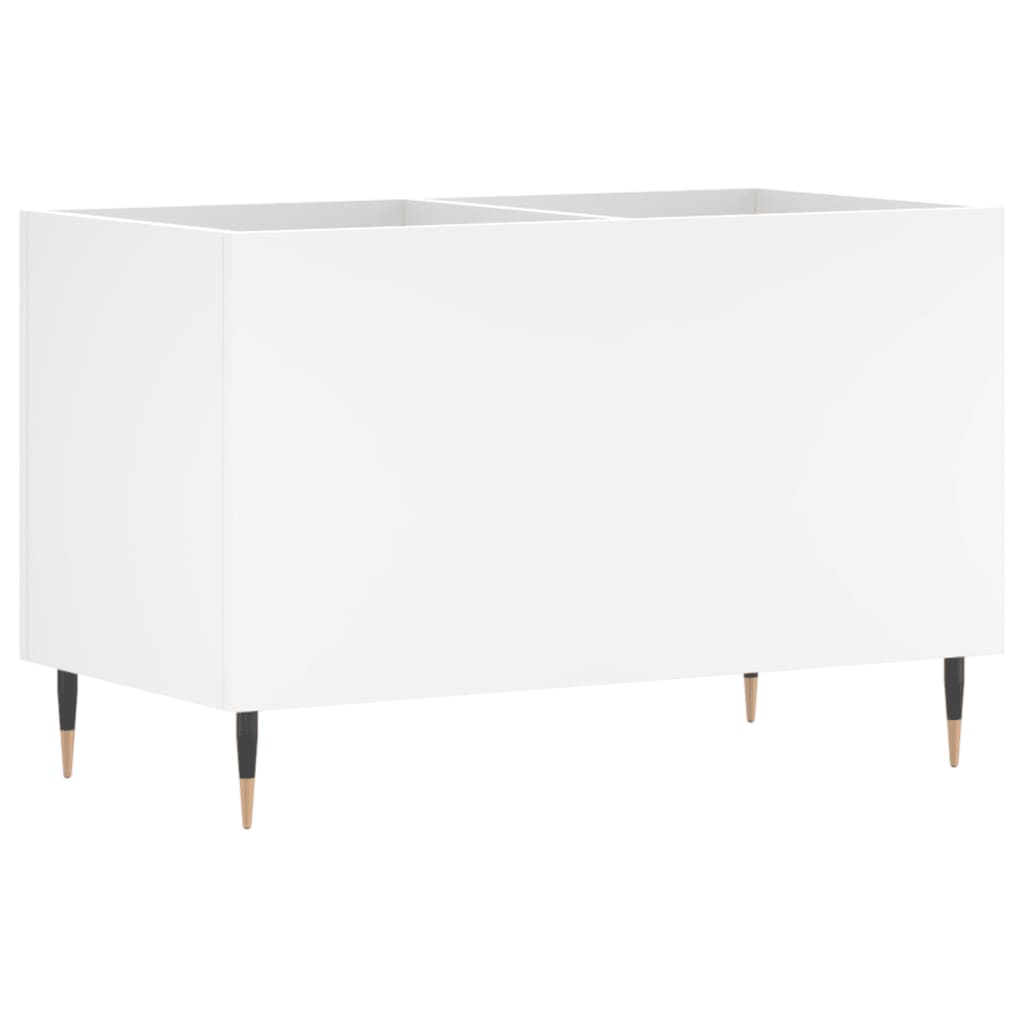 vidaXL Mueble para discos madera contrachapada blanco 74,5x38x48 cm - Image 6
