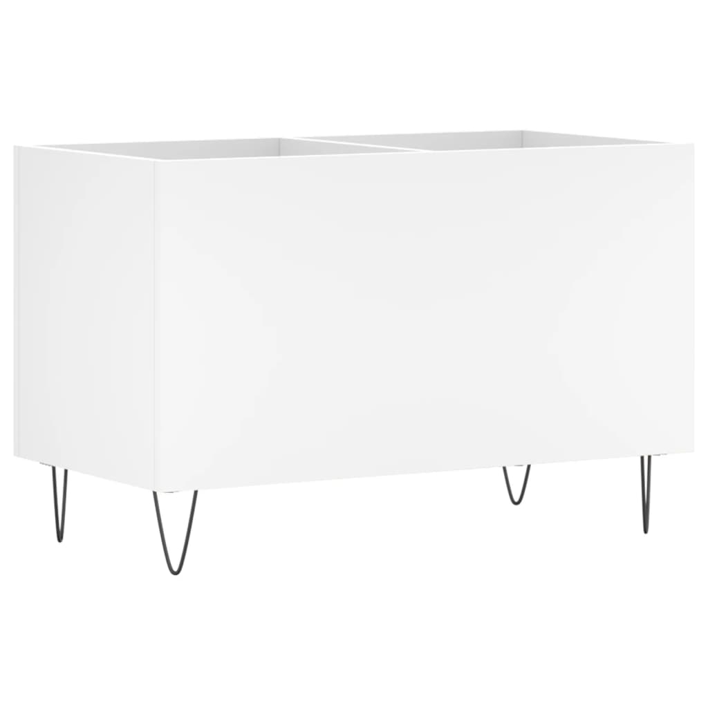 vidaXL Mueble para discos madera contrachapada blanco 74,5x38x48 cm - Image 6