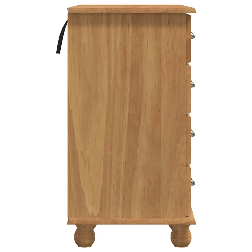 vidaXL Escritorio ASKIM Marrón 95 x 40 x 75 cm Madera maciza de pino - Image 6