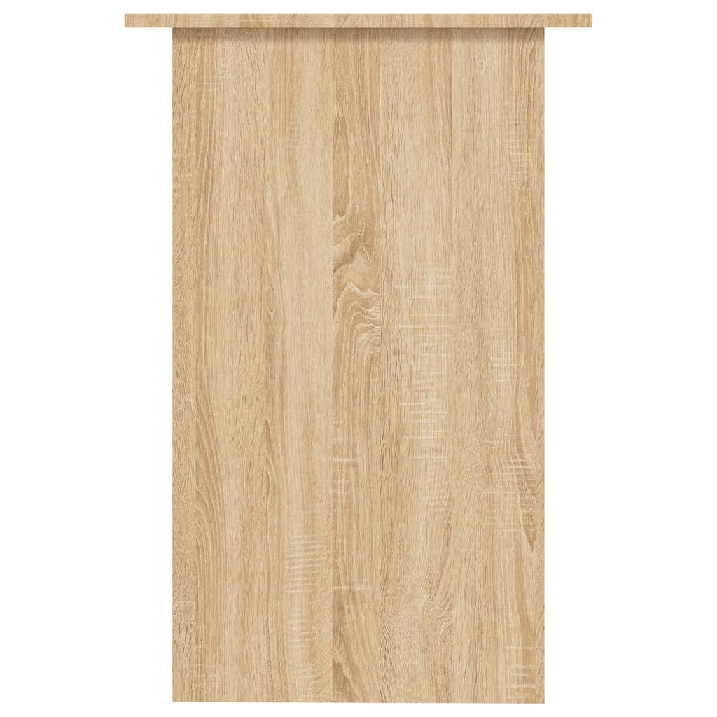 vidaXL Escritorio madera contrachapada color roble Sonoma 90x50x74 cm - Image 5
