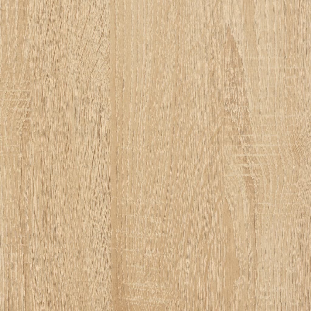 vidaXL Escritorio madera contrachapada color roble Sonoma 90x50x74 cm - Image 6