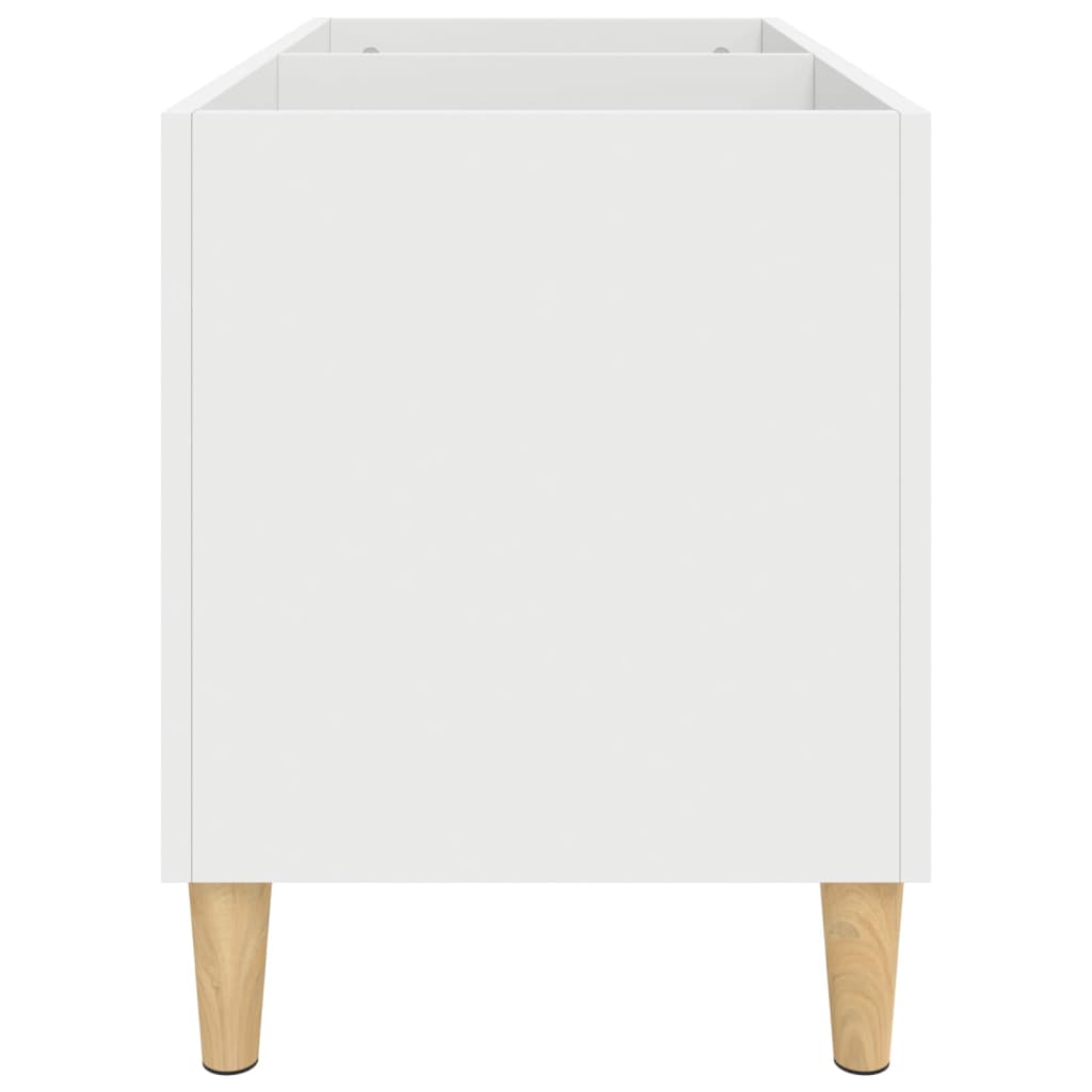 vidaXL Mueble para discos madera contrachapada blanco 74,5x38x48 cm - Image 6