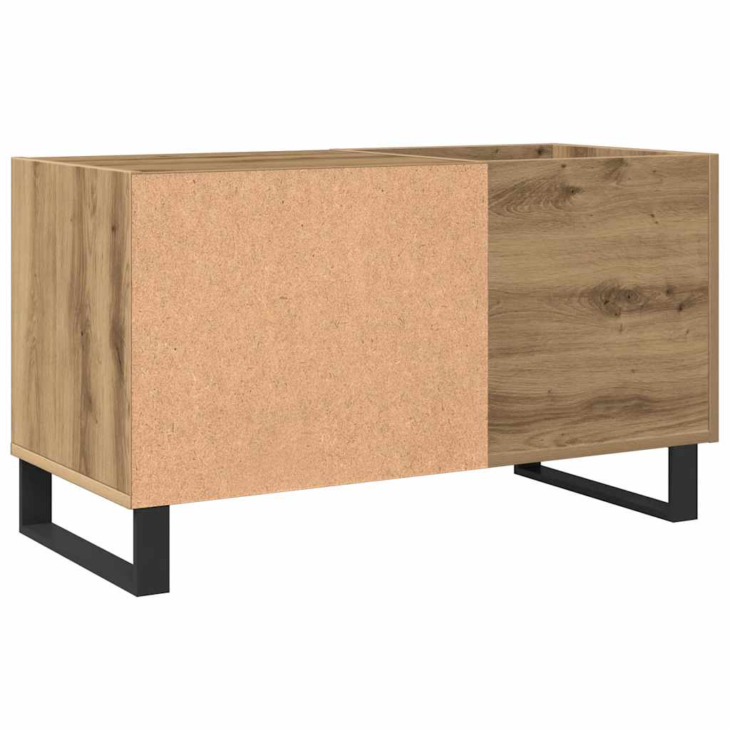 vidaXL Mueble discos madera de ingeniería roble artisan 84,5x38x48 cm - Image 6