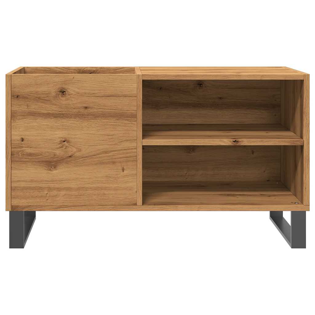 vidaXL Mueble discos madera de ingeniería roble artisan 84,5x38x48 cm - Image 4