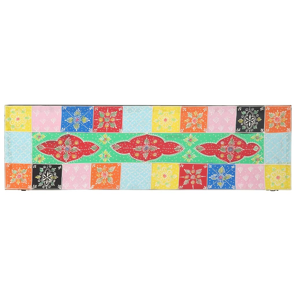 vidaXL Gabinete de TV Multicolor 100 x 30 x 22 cm Madera contrachapada - Image 4