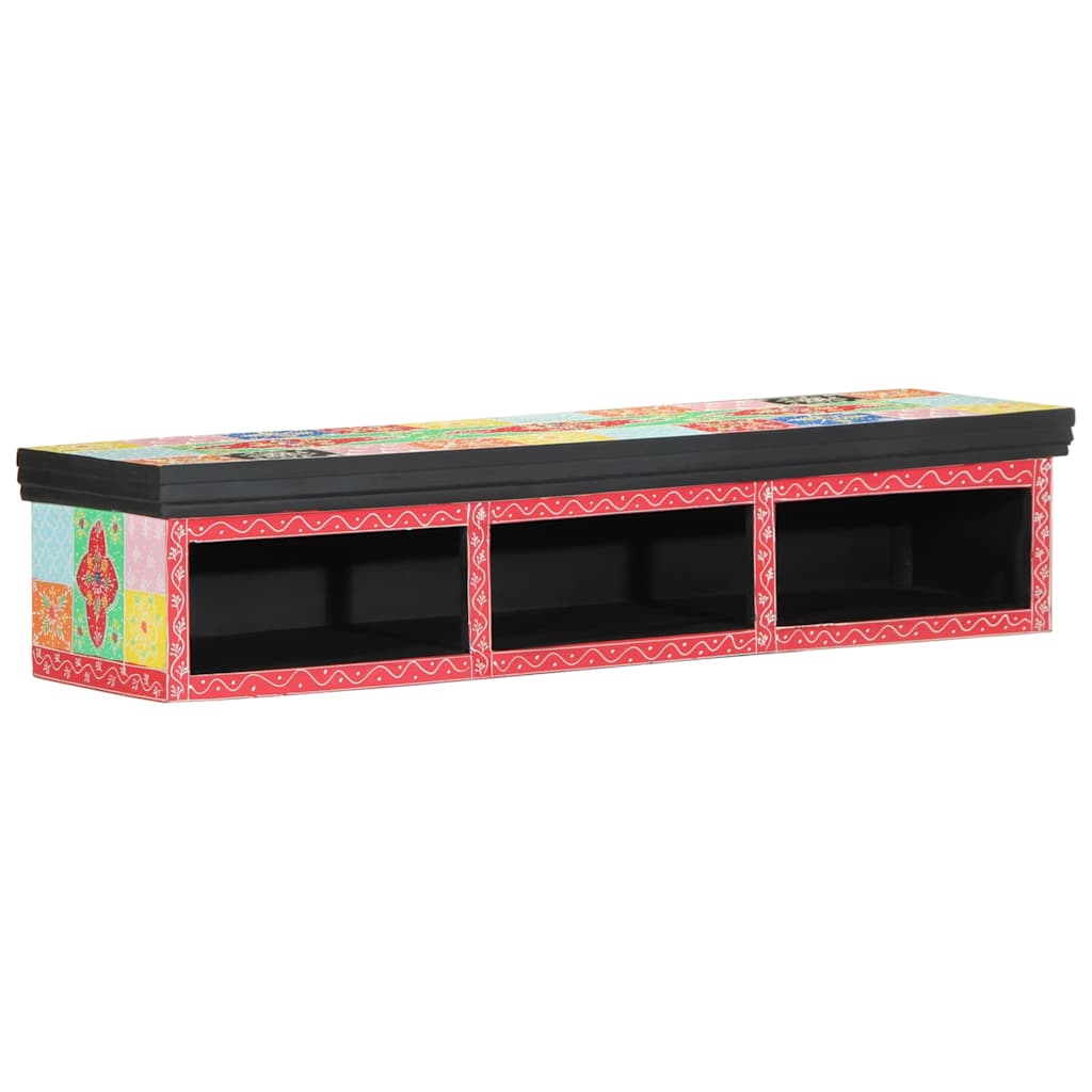 vidaXL Gabinete de TV Multicolor 100 x 30 x 22 cm Madera contrachapada - Image 5