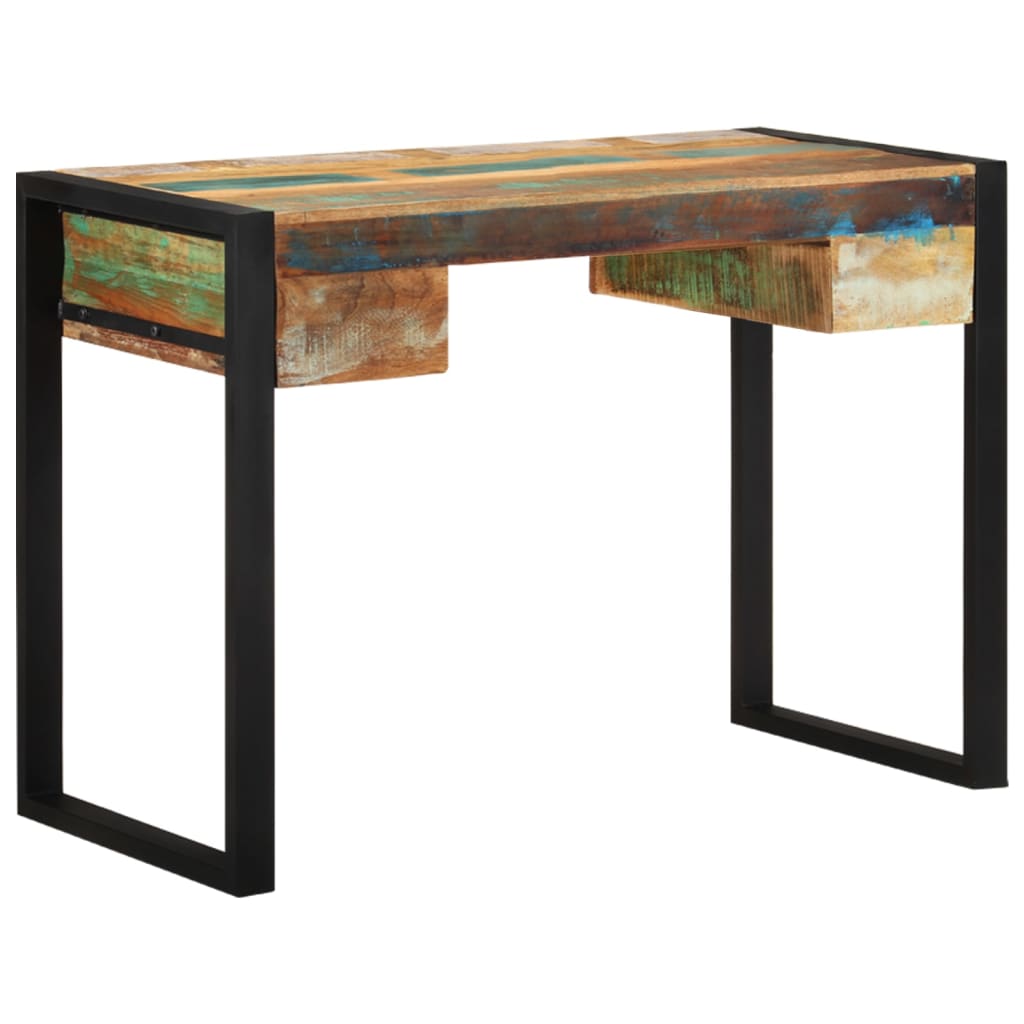 vidaXL Escritorio de madera maciza reciclada