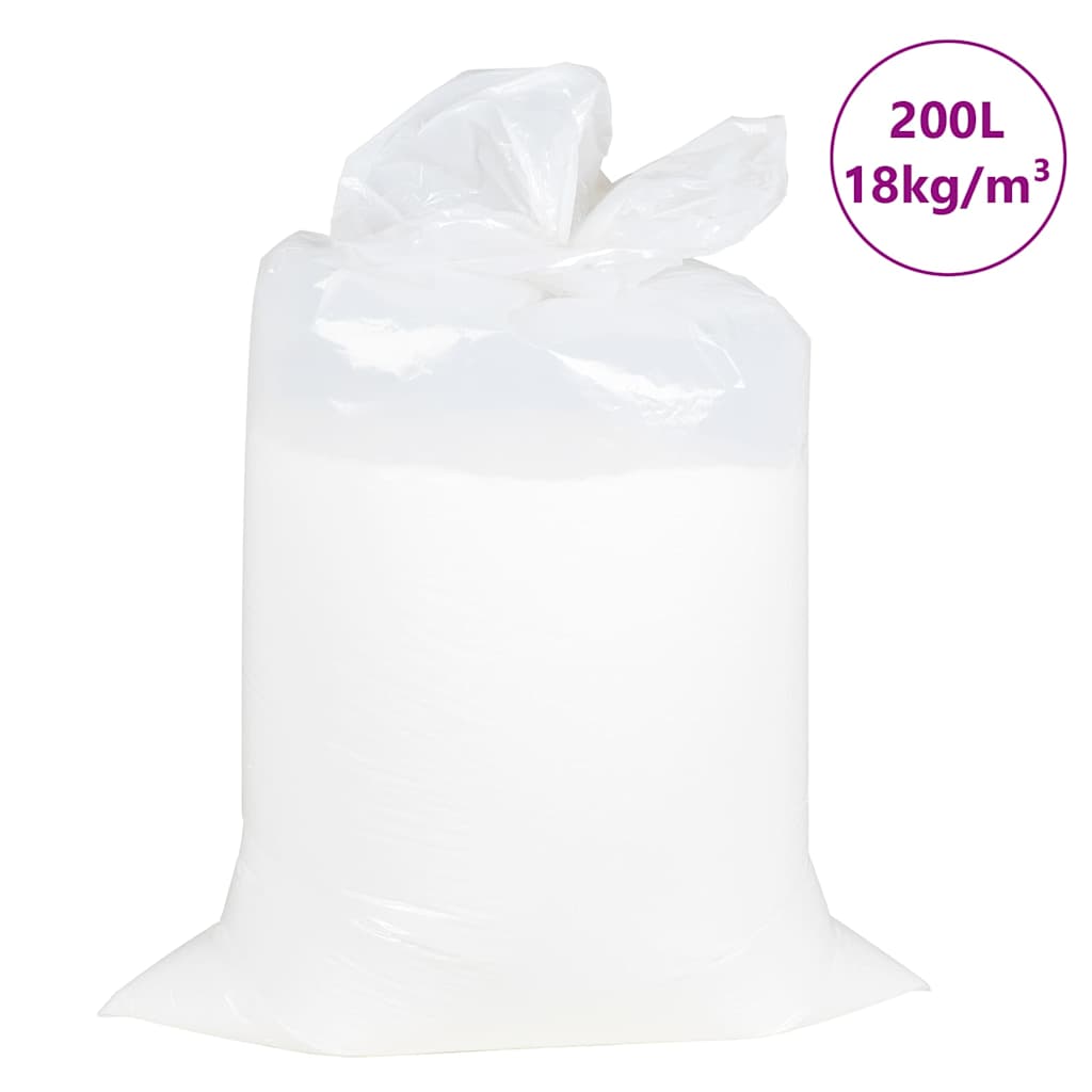 vidaXL Relleno para puf EPS 200 L blanca 18 kg/m³