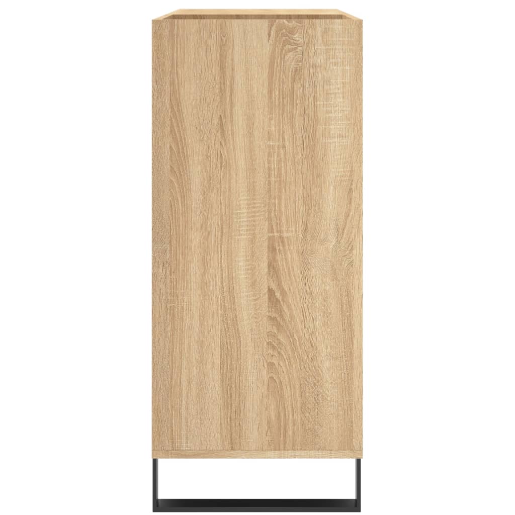 vidaXL Mueble discos madera contrachapada roble Sonoma 84,5x38x89 cm - Image 5