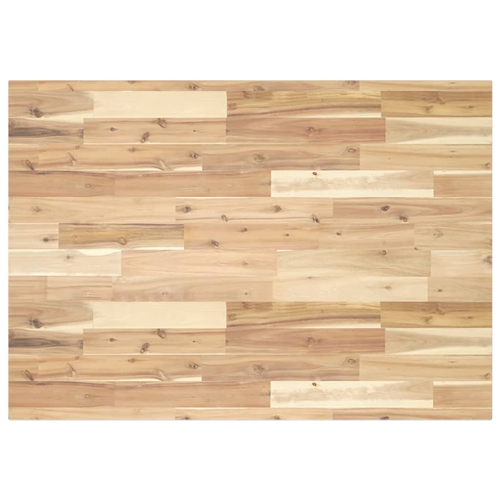 vidaXL Tablero escritorio madera maciza acacia sin tratar 120x70x2 cm