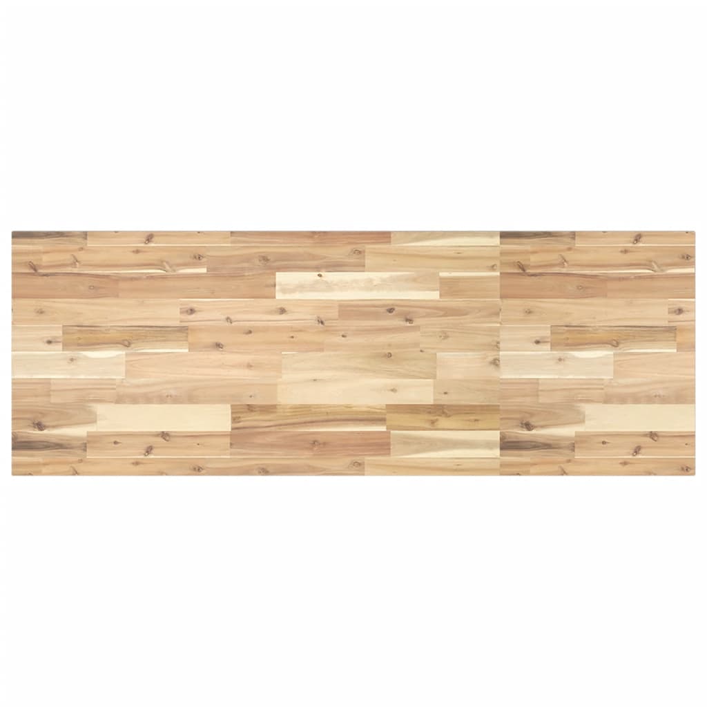 vidaXL Tablero escritorio madera maciza acacia sin tratar 120x50x2 cm