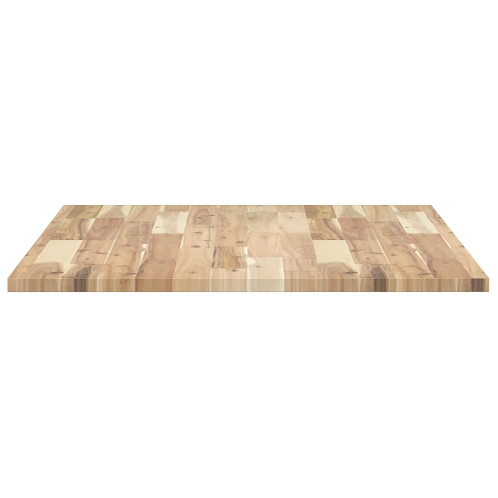 vidaXL Tablero escritorio madera maciza acacia sin tratar 120x70x2 cm - Image 6
