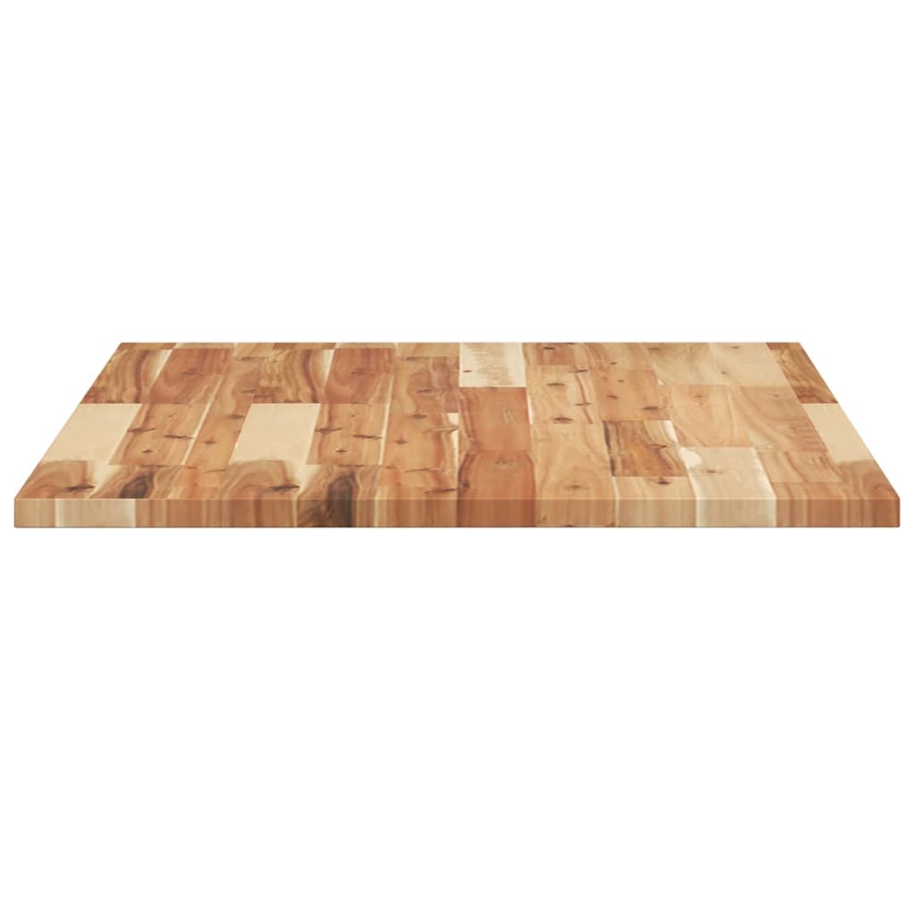 vidaXL Tablero escritorio madera maciza acacia sin tratar 100x60x2 cm - Image 6