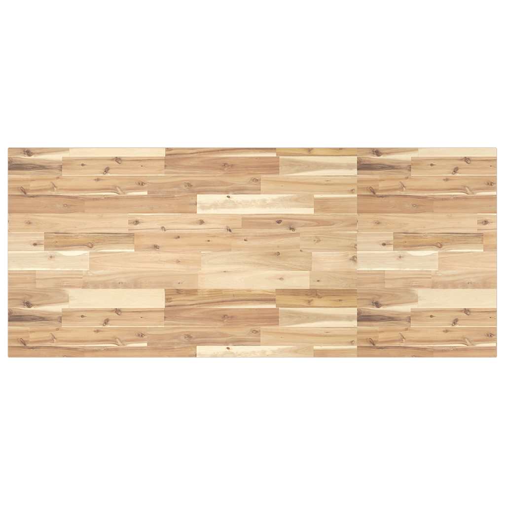 vidaXL Tablero escritorio madera maciza acacia sin tratar 120x60x2 cm