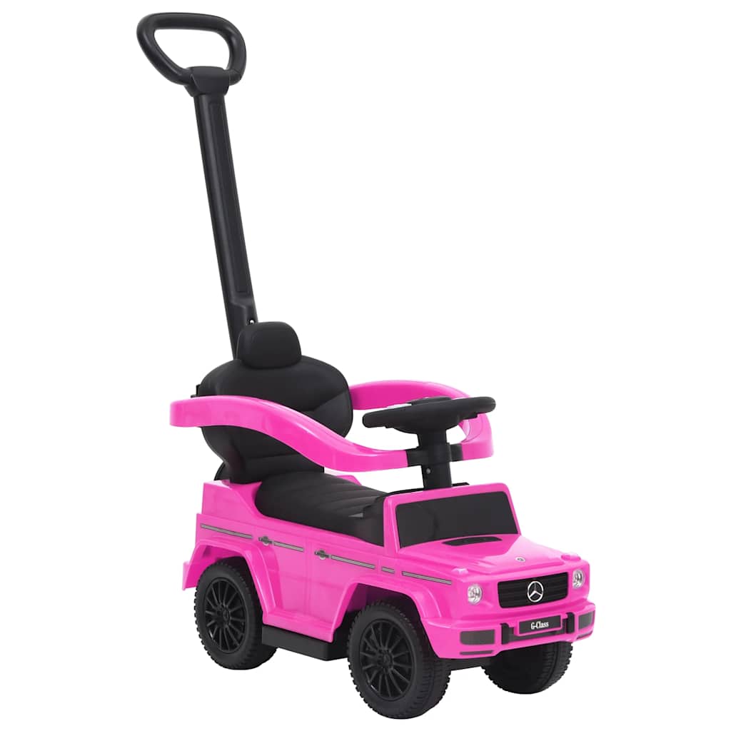 vidaXL Coche de empuje para niños G63 rosa