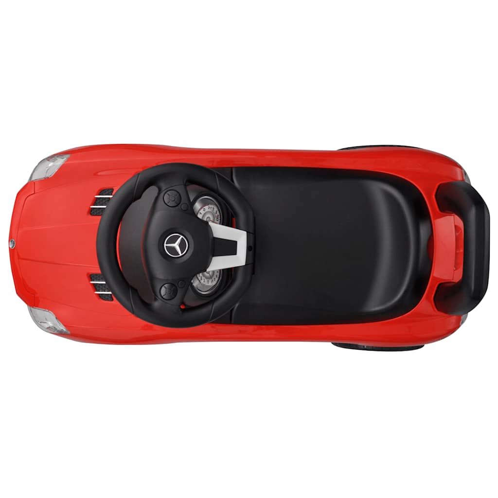 vidaXL Coche de niños accionado con el pie rojo - Image 4