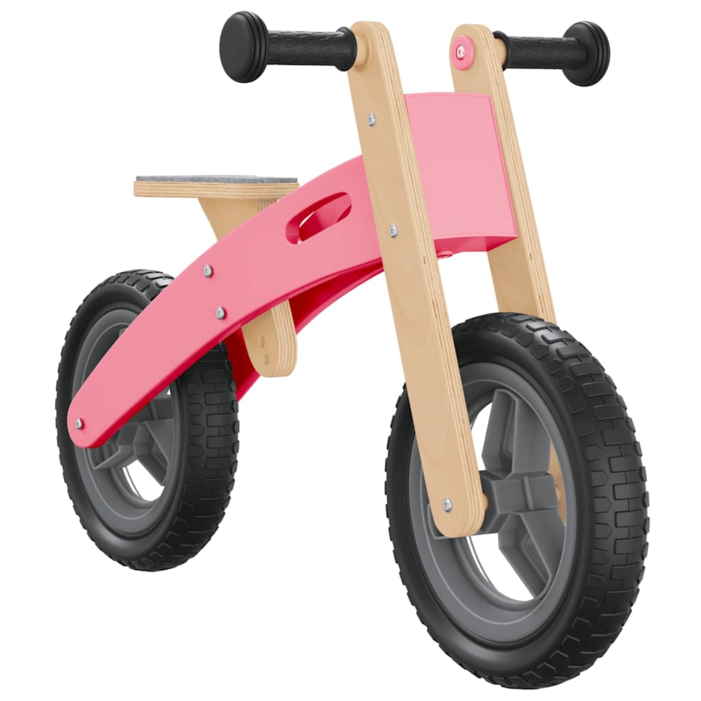 vidaXL Bicicleta sin pedales para niños rosa - Image 4