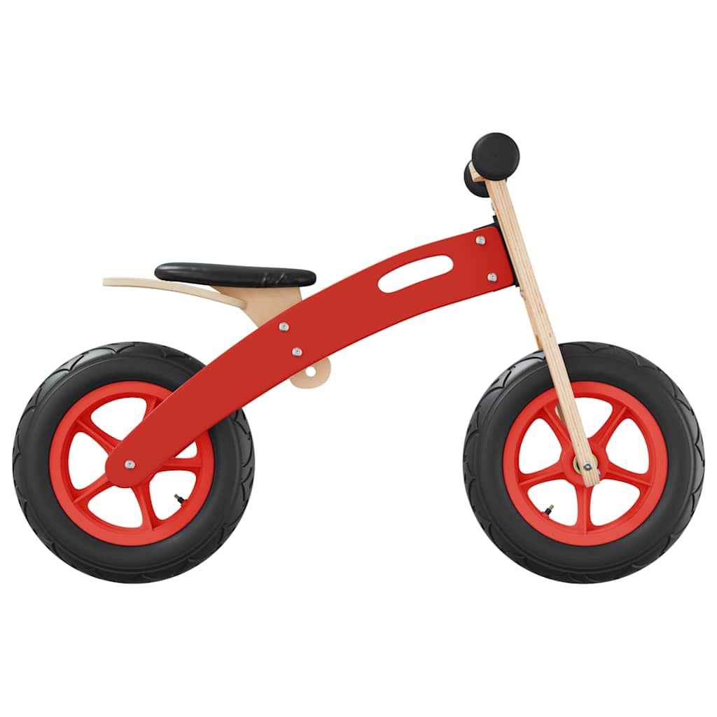 vidaXL Bicicleta sin pedales para niños con neumáticos de aire rojo - Image 6