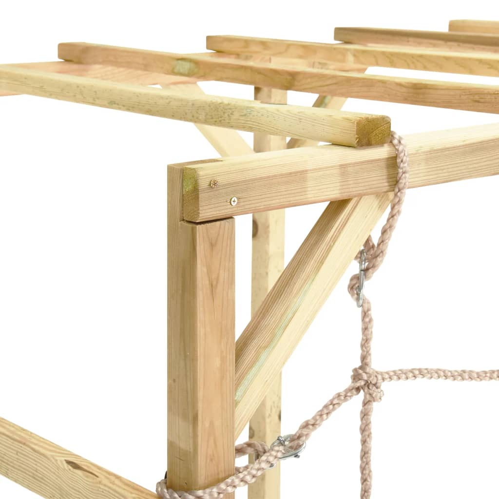 vidaXL Estructura escalada madera de pino impregnada 240x100x170 cm - Image 4