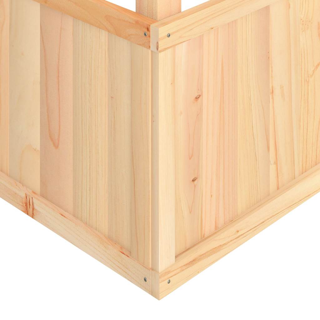 vidaXL Parque infantil de exterior madera maciza de abeto - Image 6