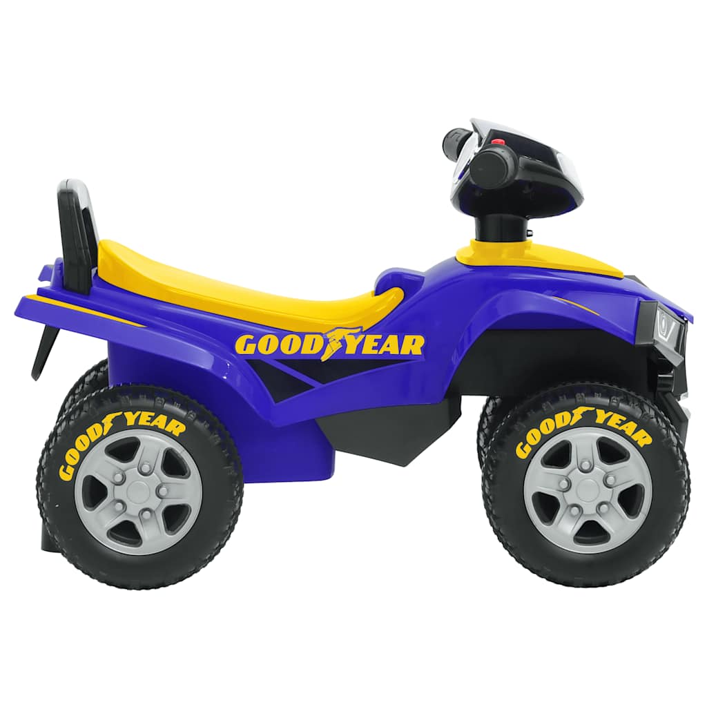 vidaXL Quad correpasillos infantil Good Year azul - Image 3