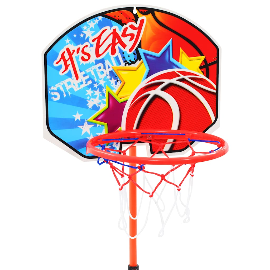 vidaXL Canasta de baloncesto y balón para niños - Image 3