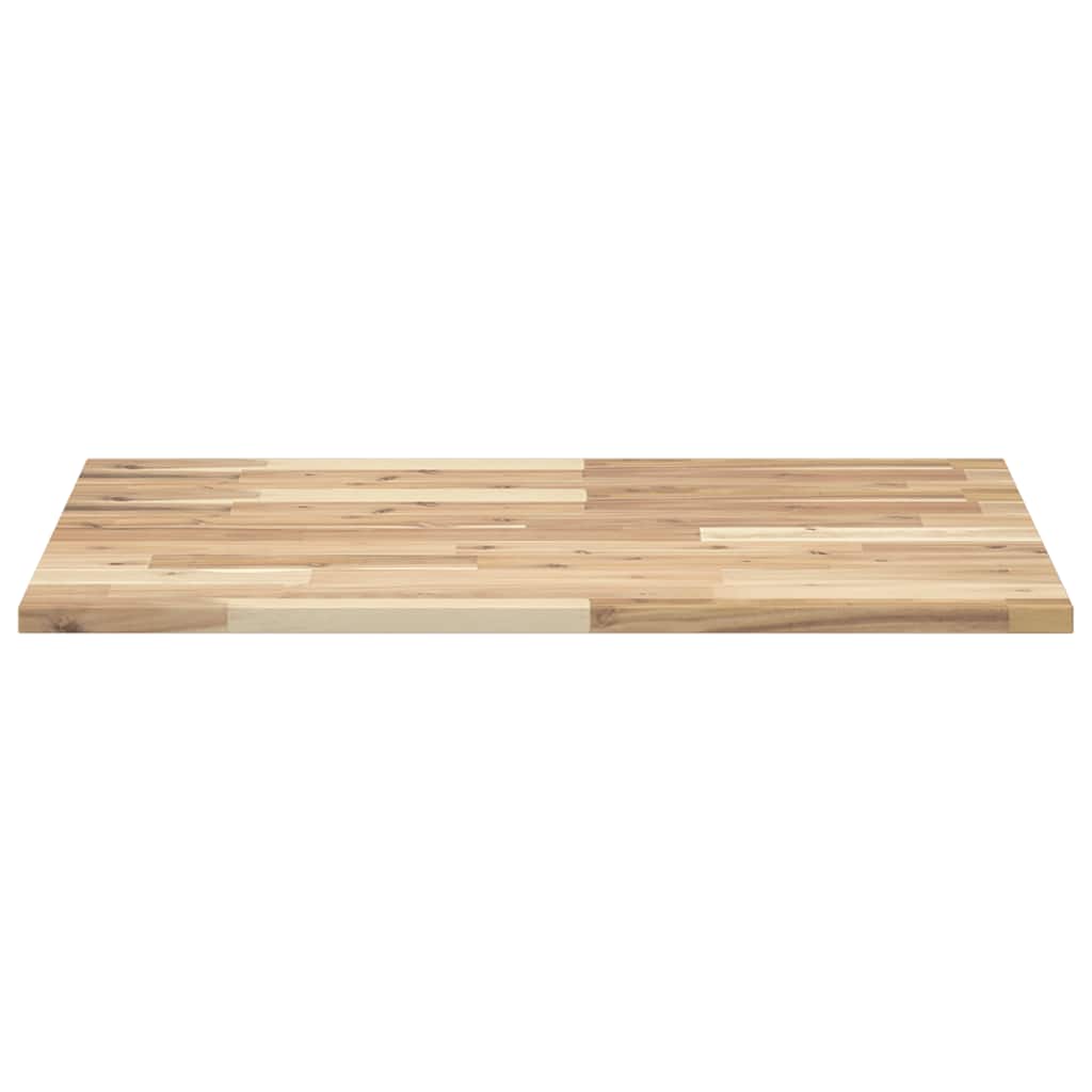vidaXL Tablero escritorio madera maciza acacia sin tratar 80x60x2 cm - Image 4