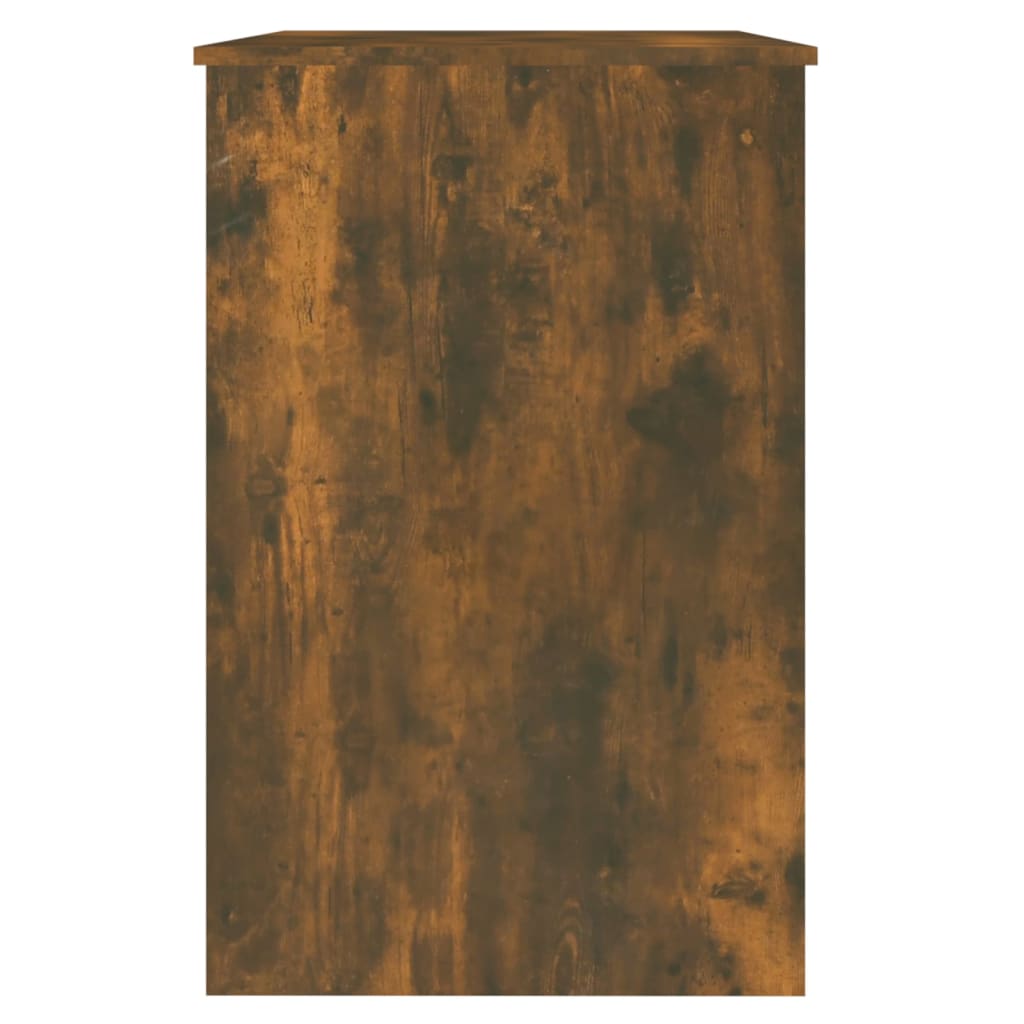 vidaXL Escritorio madera contrachapada roble ahumado 100x50x76 cm - Image 5