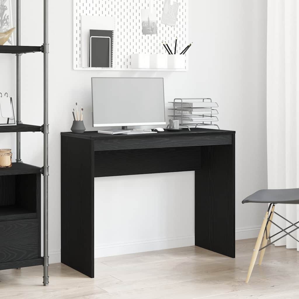 vidaXL Escritorio Roble Negro 90x40x72 cm Madera de Ingeniería