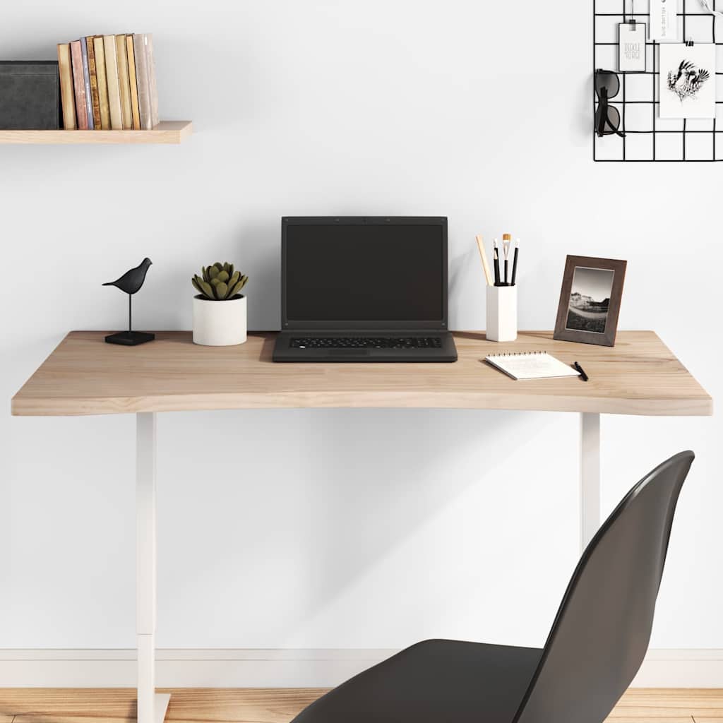 vidaXL Tablero de escritorio madera maciza de pino 110x60x2,5 cm