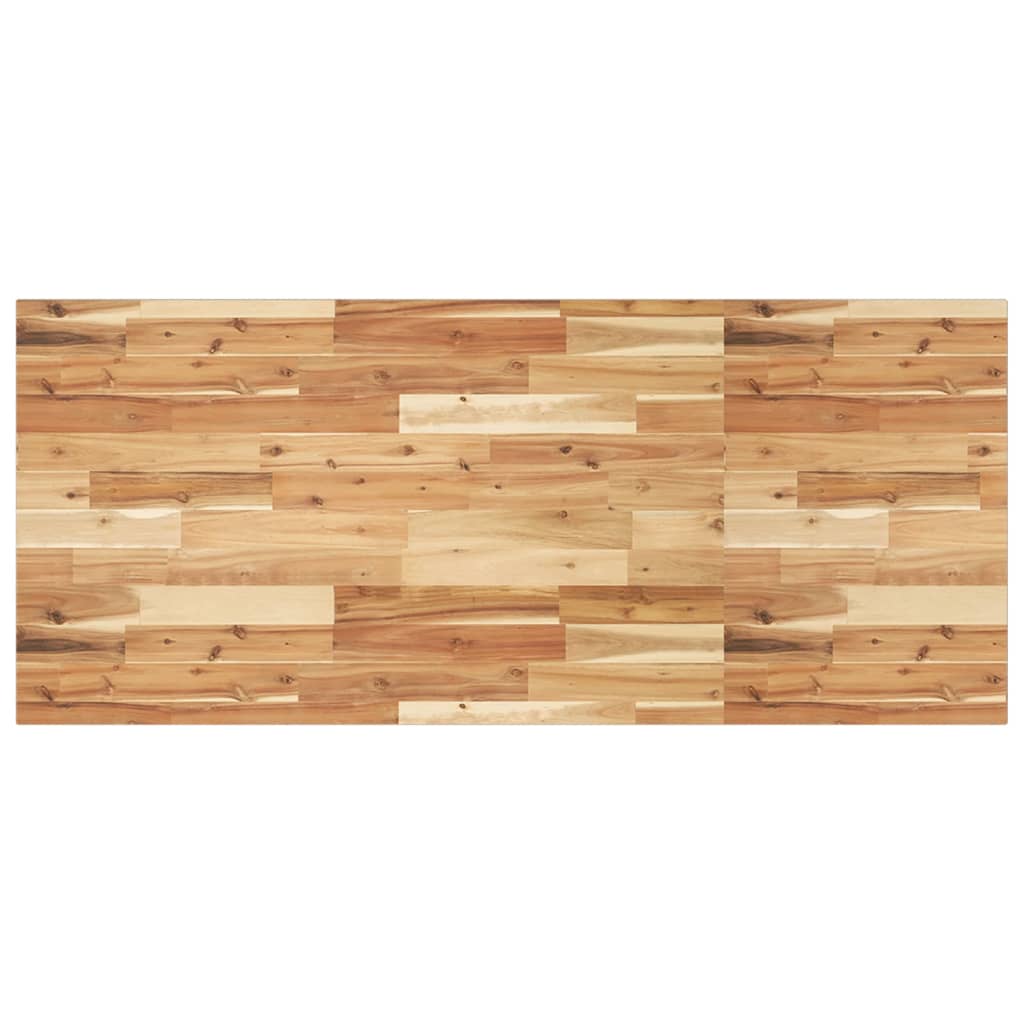 vidaXL Tablero escritorio madera maciza acacia sin tratar 120x60x2 cm