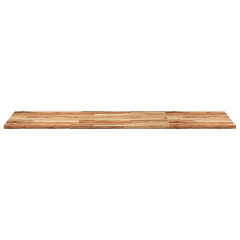 vidaXL Tablero escritorio madera maciza acacia sin tratar 120x60x2 cm - Image 4
