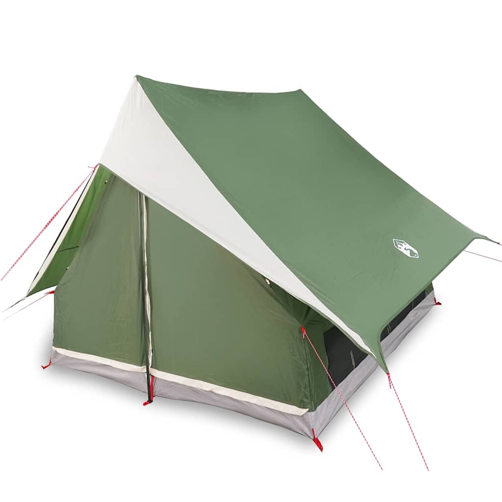 vidaXL Carpas con techo Verde 220 x 233 x 184 cm Poliéster - Image 3
