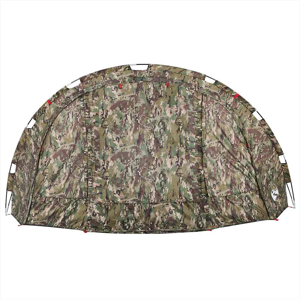 vidaXL Tienda de pesca para 4 personas impermeable camuflaje - Image 6
