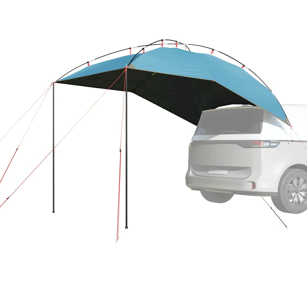 vidaXL Carpa para coche impermeable azul