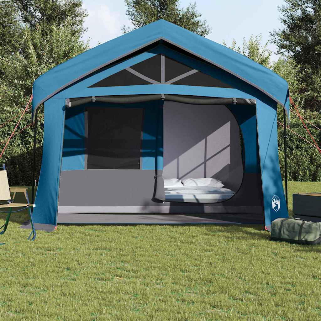 vidaXL Carpas con techo Azul 620 x 322 x 240 cm Poliéster - Image 4