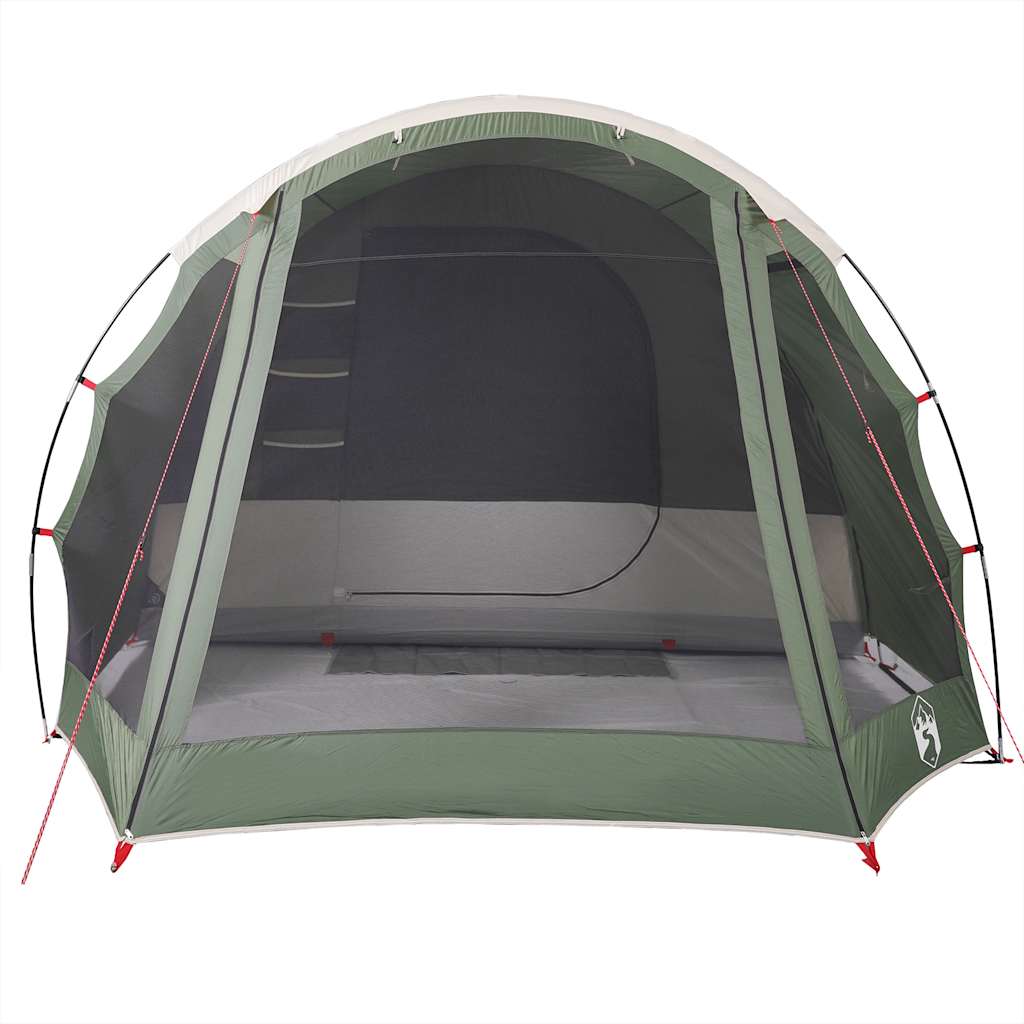 vidaXL Tienda de campaña familiar 6 personas impermeable verde - Image 6