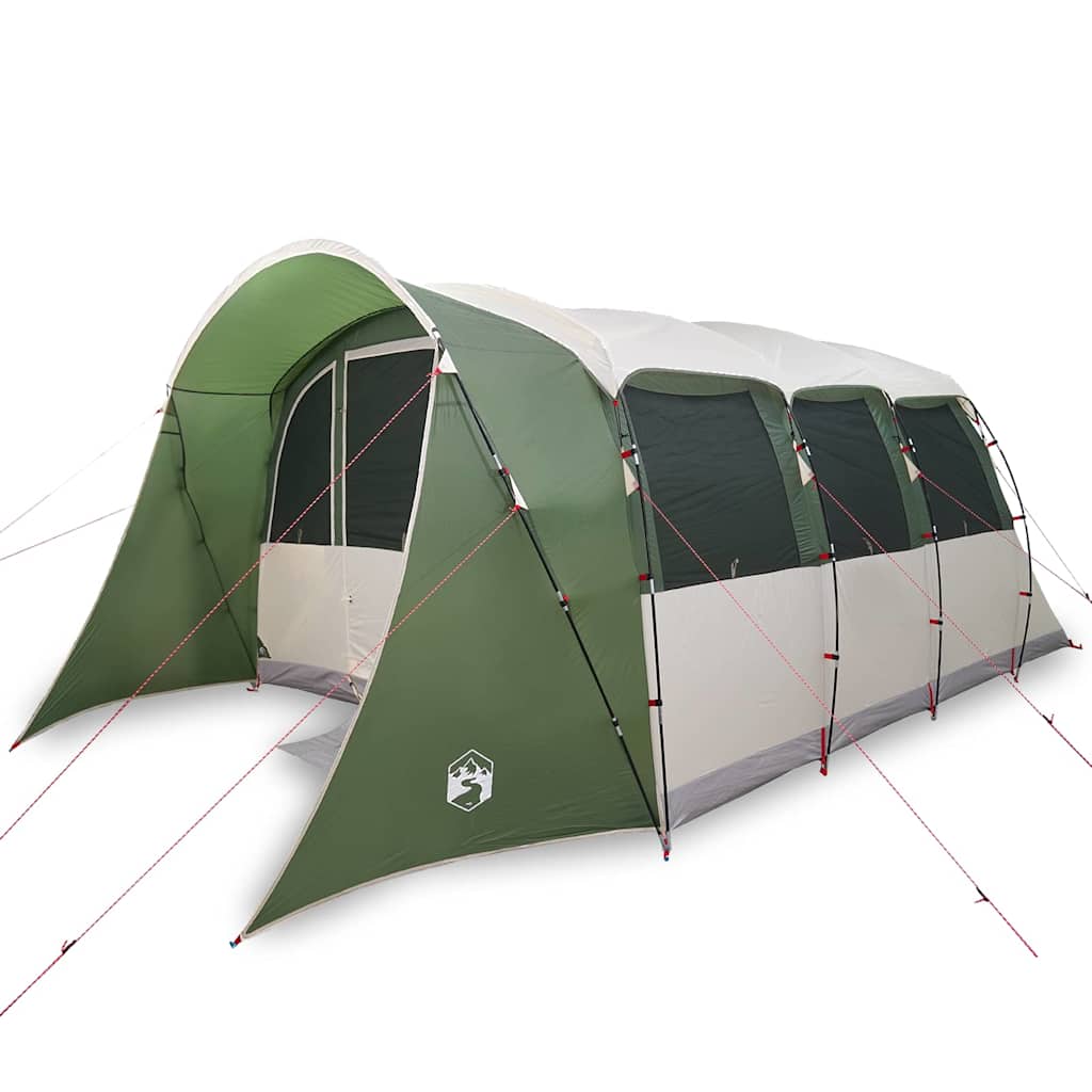 vidaXL Carpas con techo Verde 576 x 325 x 213 cm Poliéster - Image 3
