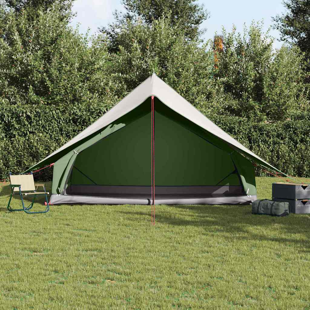 vidaXL Carpas con techo Verde 315 x 330 x 200 cm Poliéster - Image 4