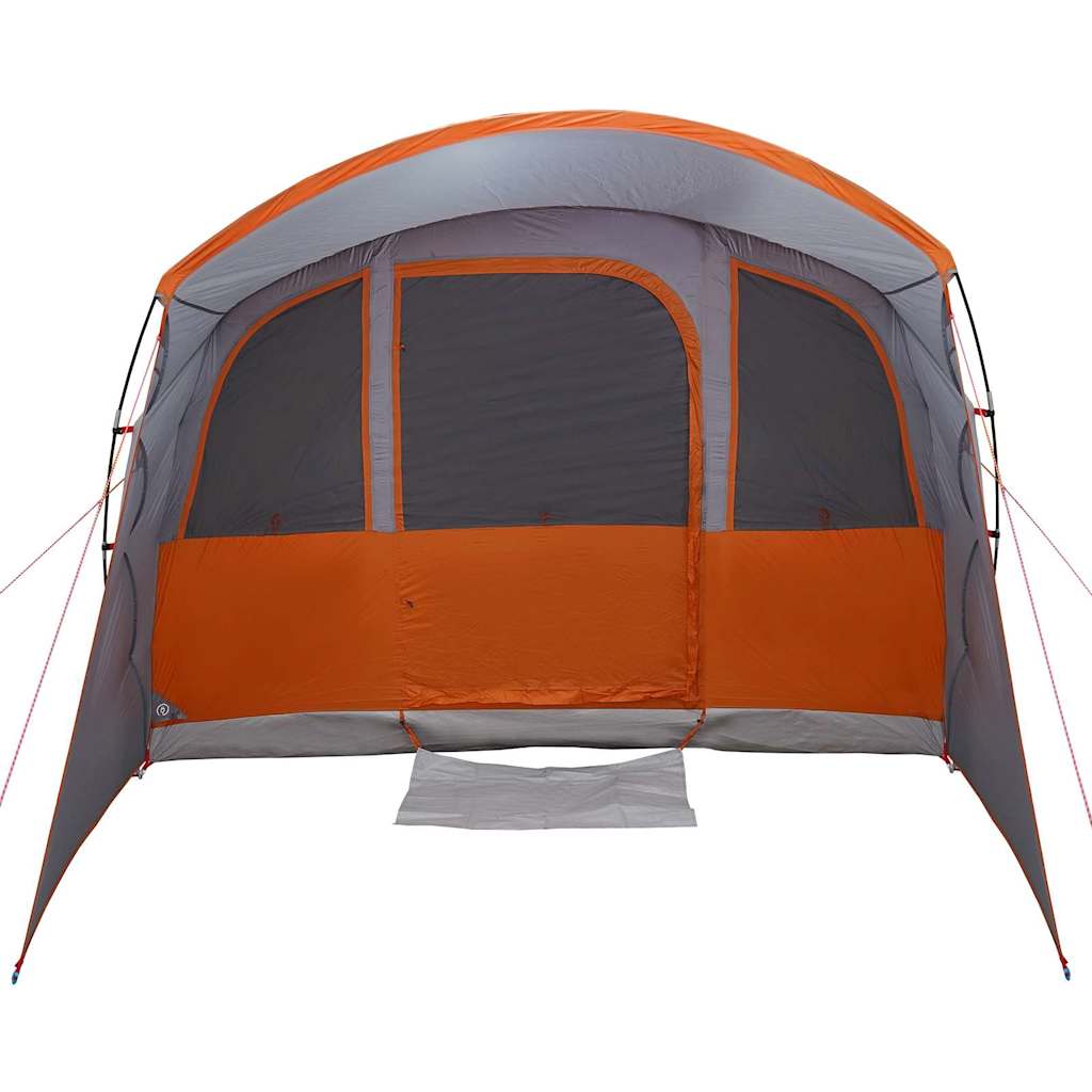 vidaXL Carpas con techo Gris y naranja 576 x 325 x 213 cm Poliéster - Image 5