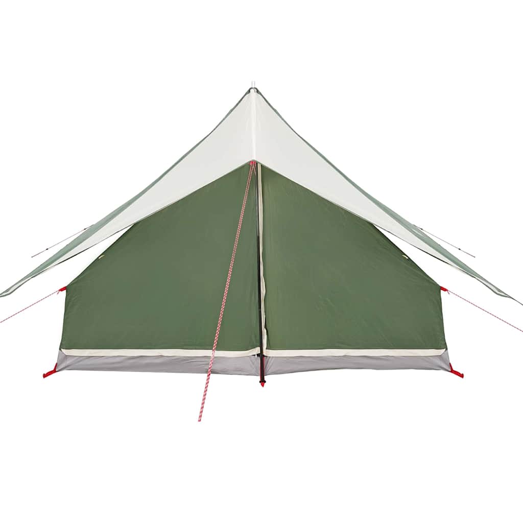vidaXL Carpas con techo Verde 256 x 266 x 185 cm Poliéster - Image 5