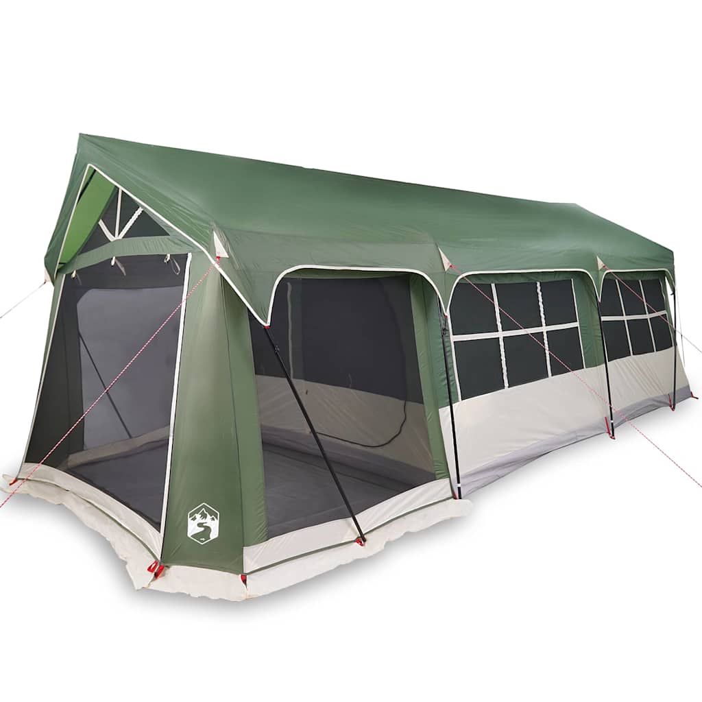 vidaXL Carpas con techo Verde 620 x 322 x 240 cm Poliéster - Image 3