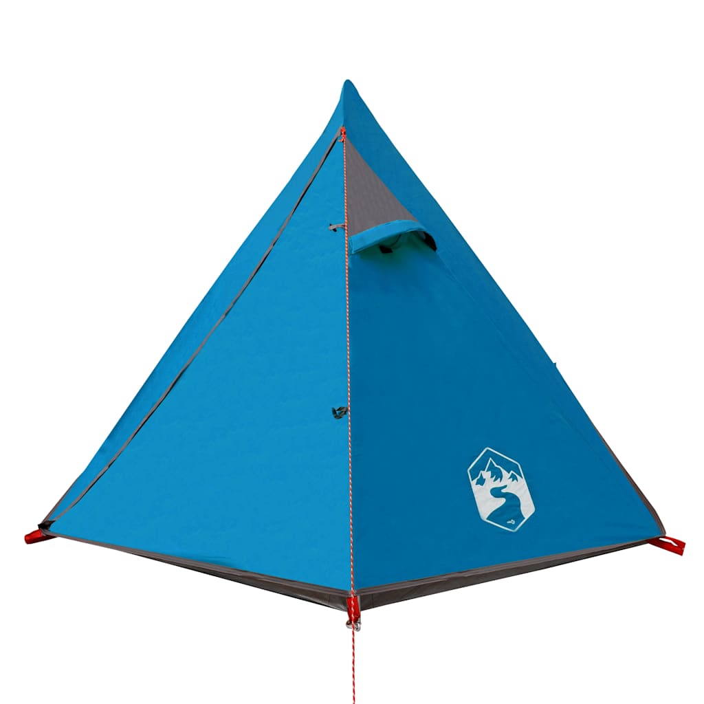 vidaXL Tienda de campaña iglú para 2 personas impermeable azul - Image 6