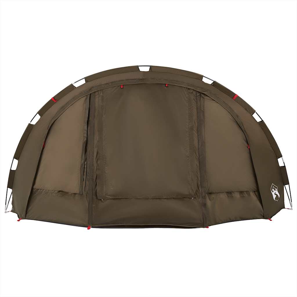vidaXL Tienda de pesca 4 personas impermeable verde oliva - Image 6