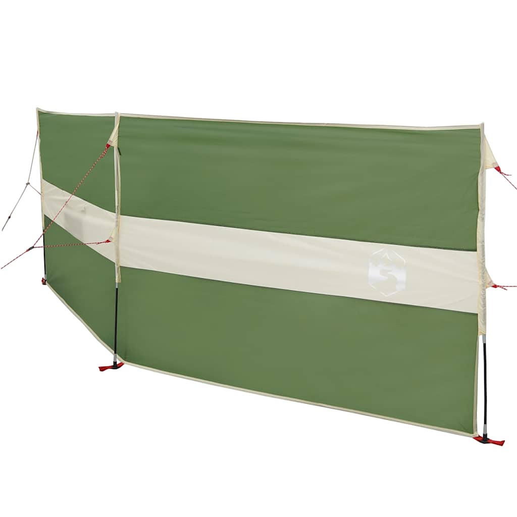 vidaXL Cortaviento de camping impermeable verde 344x120 cm - Image 5