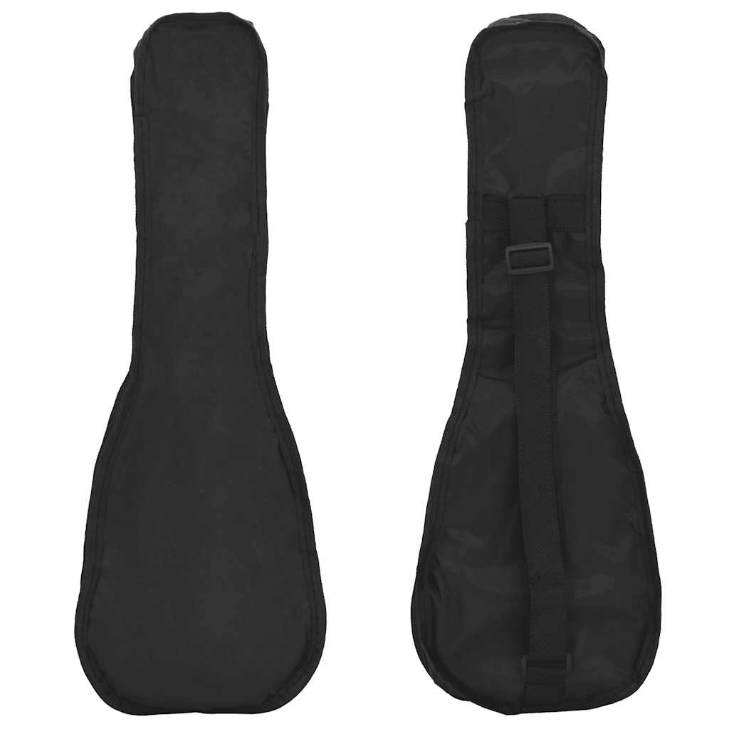 vidaXL Juego de ukelele soprano para niños con funda madera clara 21" - Image 4