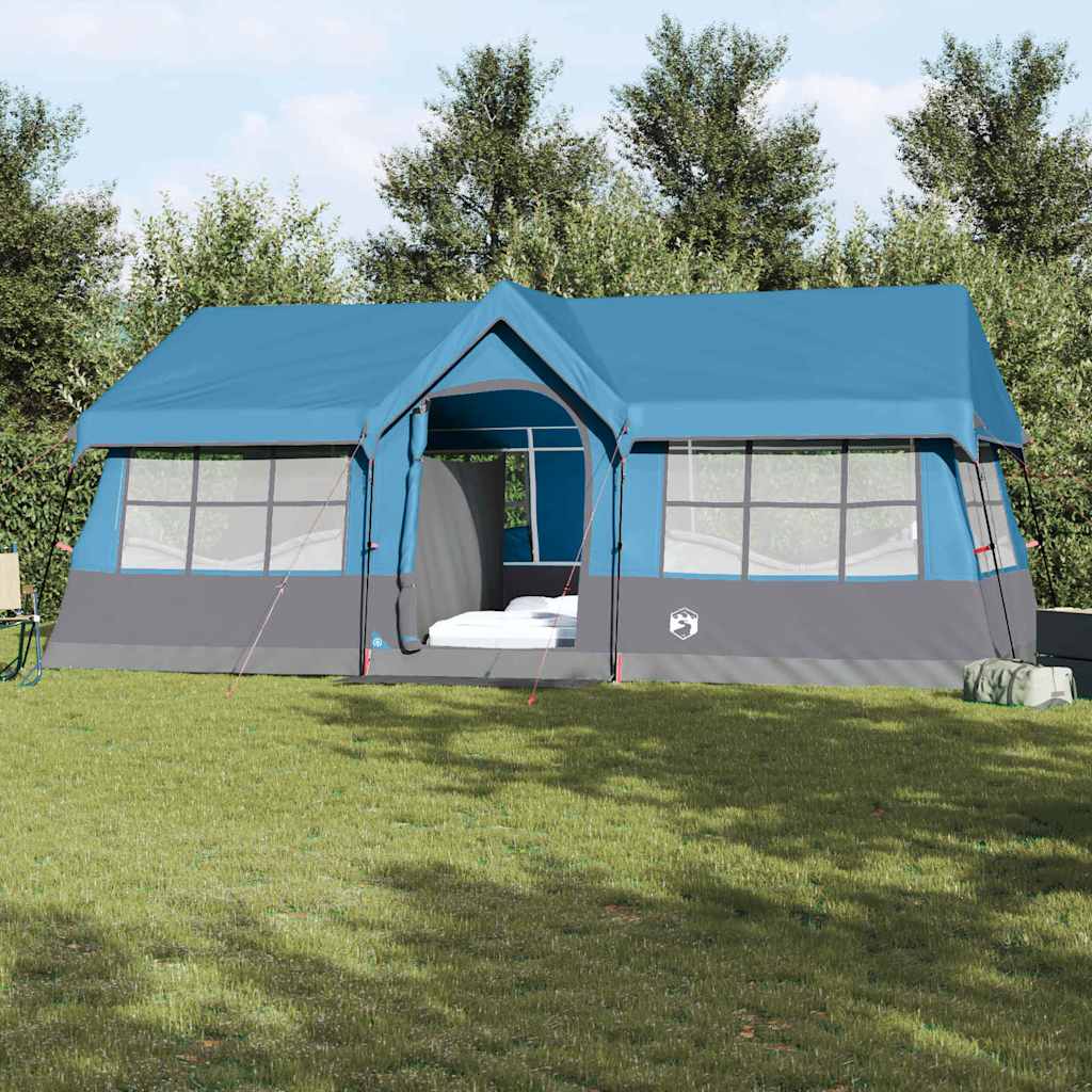 vidaXL Carpas con techo Azul 622 x 295 x 238 cm Poliéster