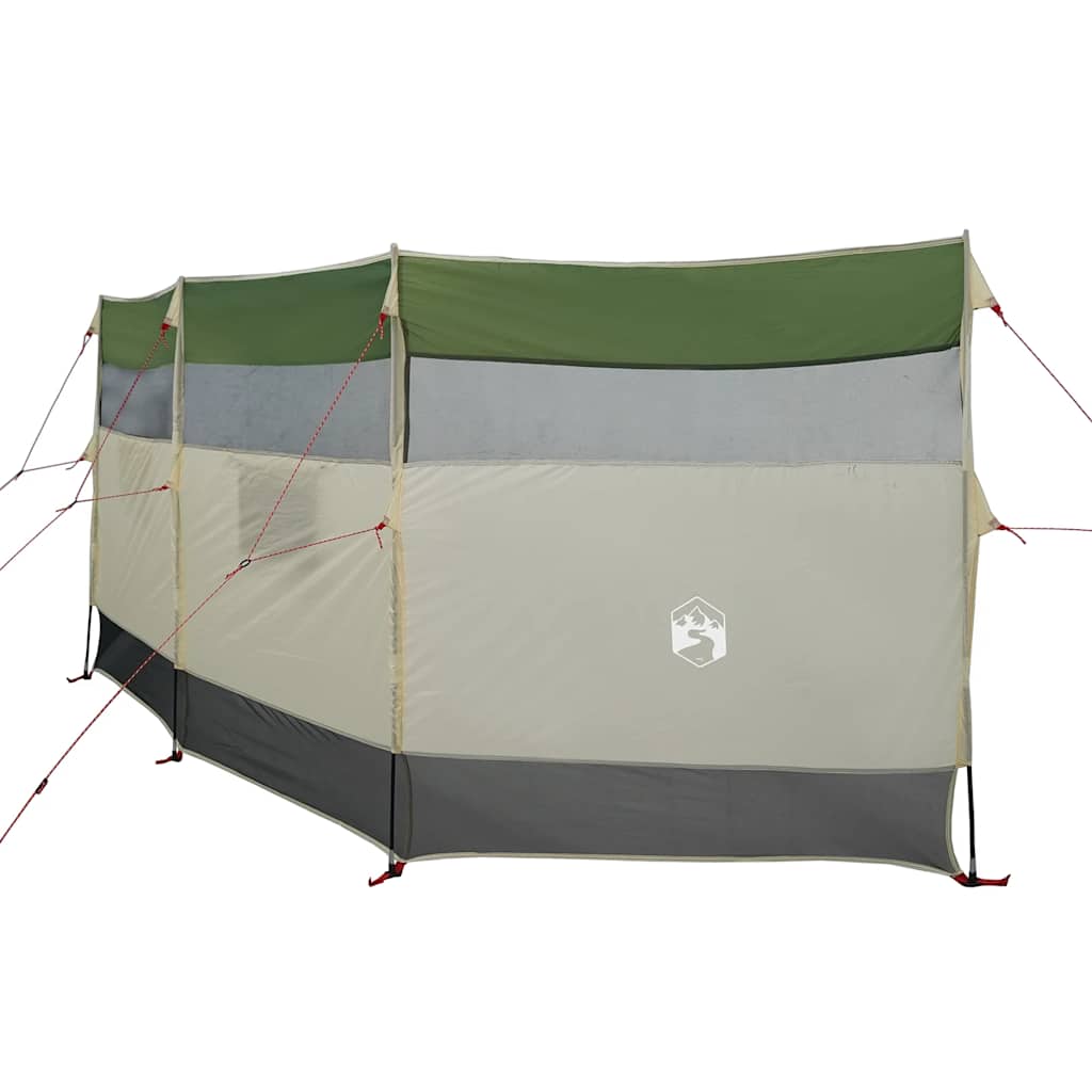 vidaXL Cortaviento de camping impermeable verde 510x153 cm - Image 5